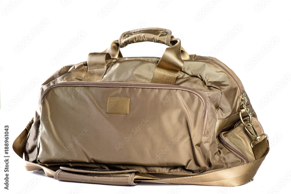 Naklejka premium Handbag isolated on white