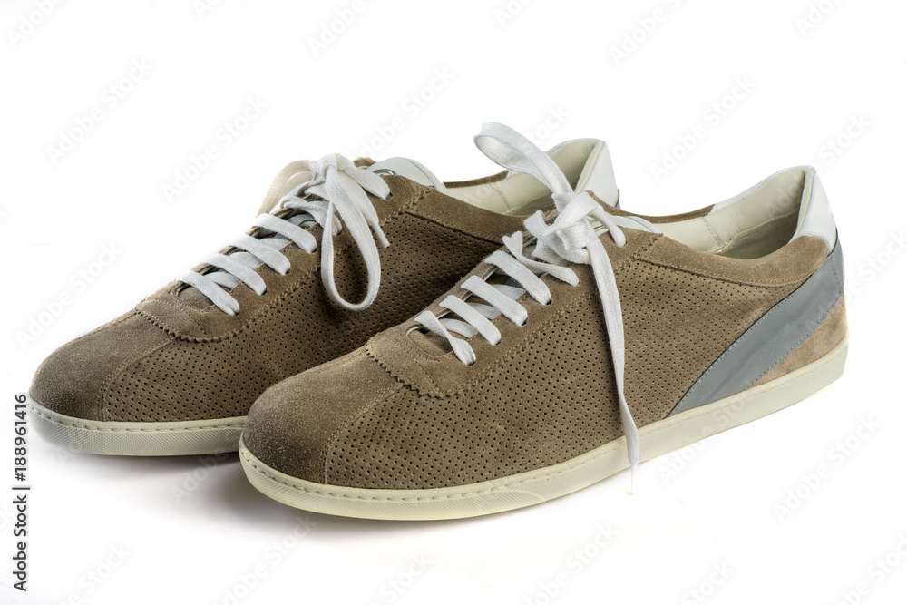 Shoes on a white background Shoes on a white background