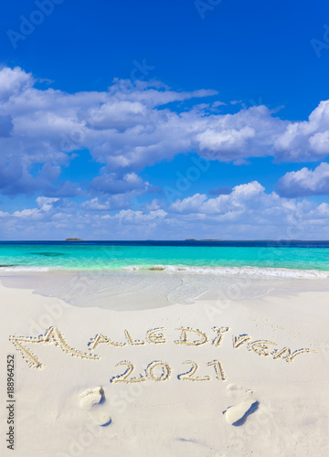 Malediven Strandtext 2021
