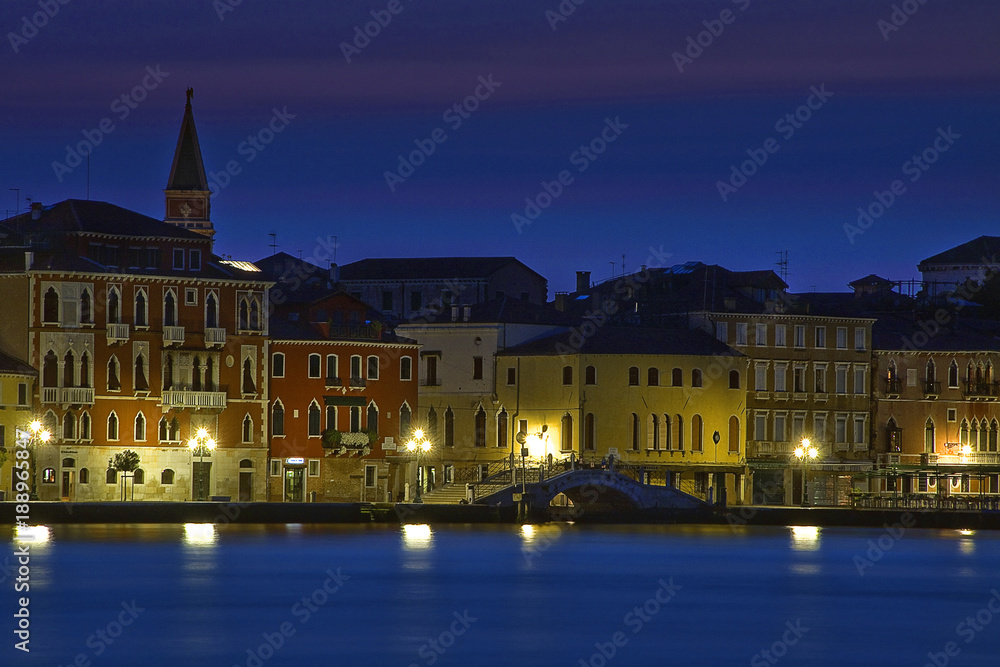 Fototapeta premium Venezia con Palazzi in Veneto Italia Europa Venice with Palaces Veneto Italy Europe