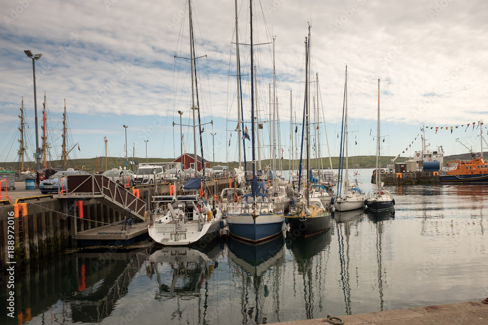Boats in port Boats in port