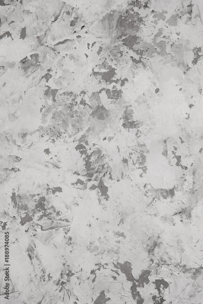 Textured gray background with imitation of concrete made of plaster. Textured gray background with imitation of concrete made of plaster.