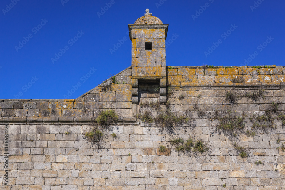 Fort of Santiago da Barra in Viana do Castelo city, Portugal