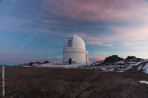 observatorio astronomico calar alto almeria photo