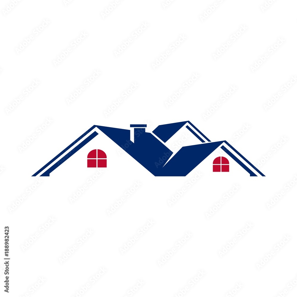 Real estate logo design template vector illustration Real estate logo design template vector illustration