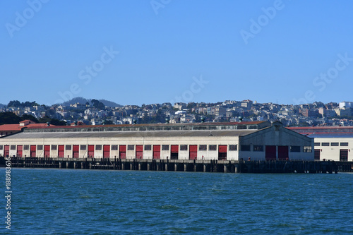 San Francisco  USA - july 13 2016 :  city seen from the seaside © PackShot