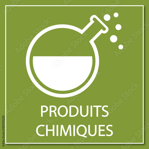Logo produits chimiques.