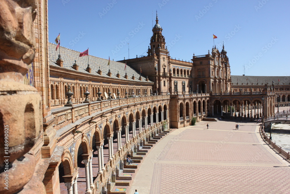 Plaza de espana, seville, spain