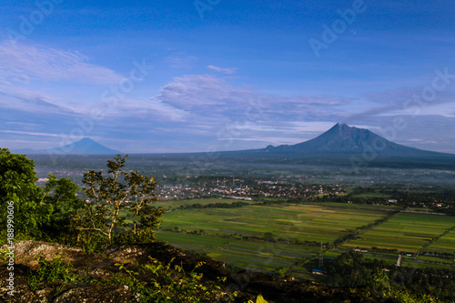 Merapi Mountain when morning © Tito