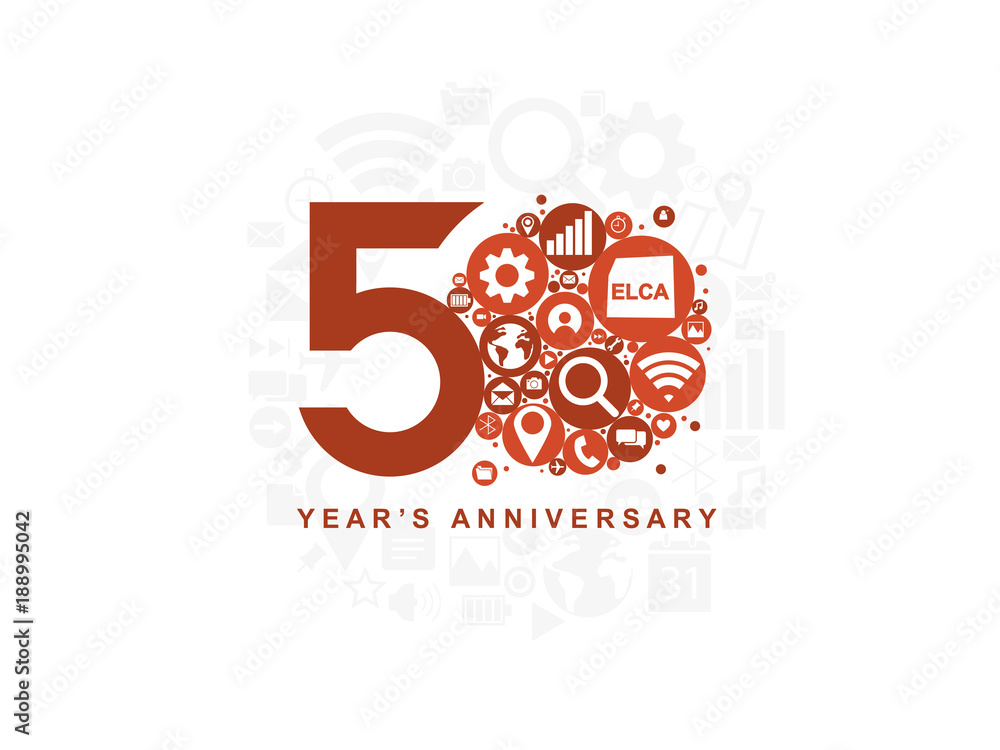 Obraz premium 50 anniversary