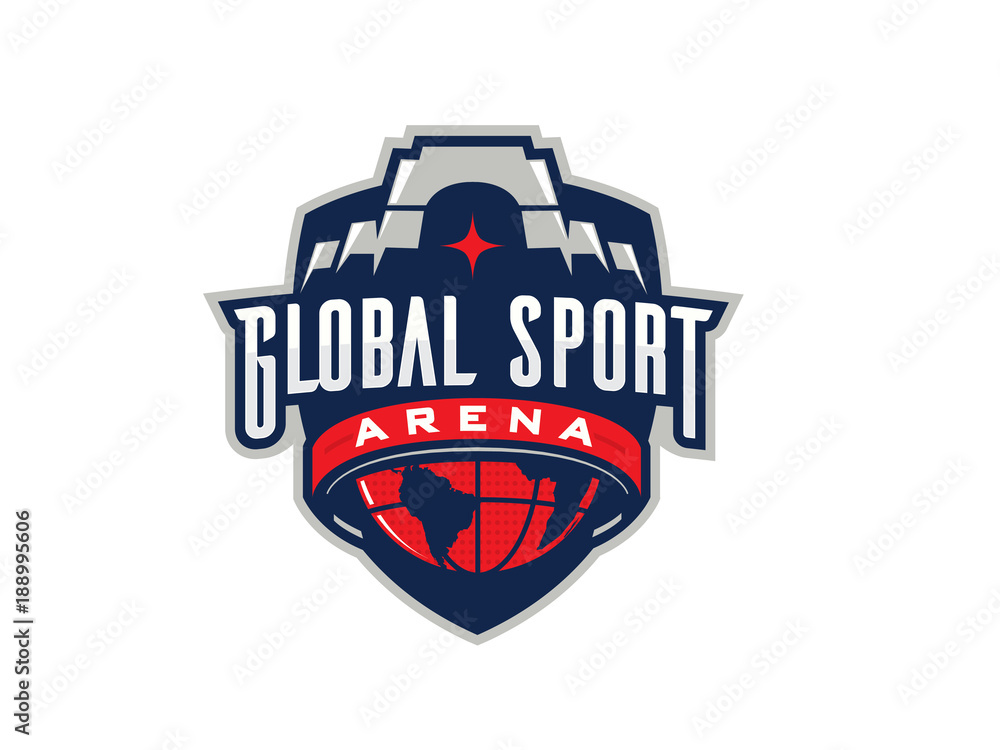Sport arena logo