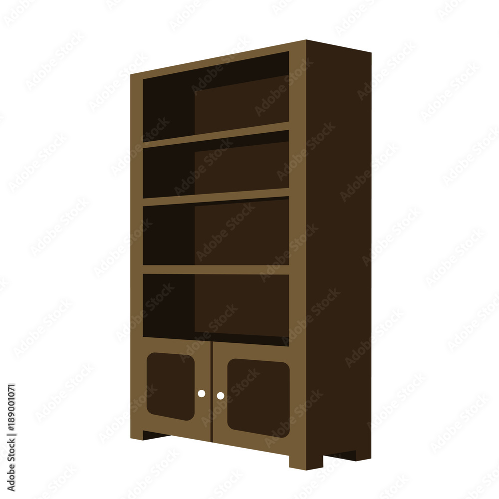 perspective 3D looks of cabinet wardrobe clothes press