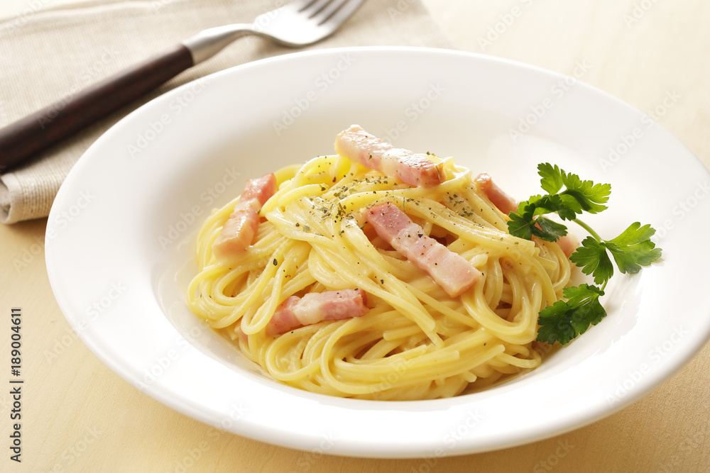 カルボナーラ　Spaghetti Carbonara