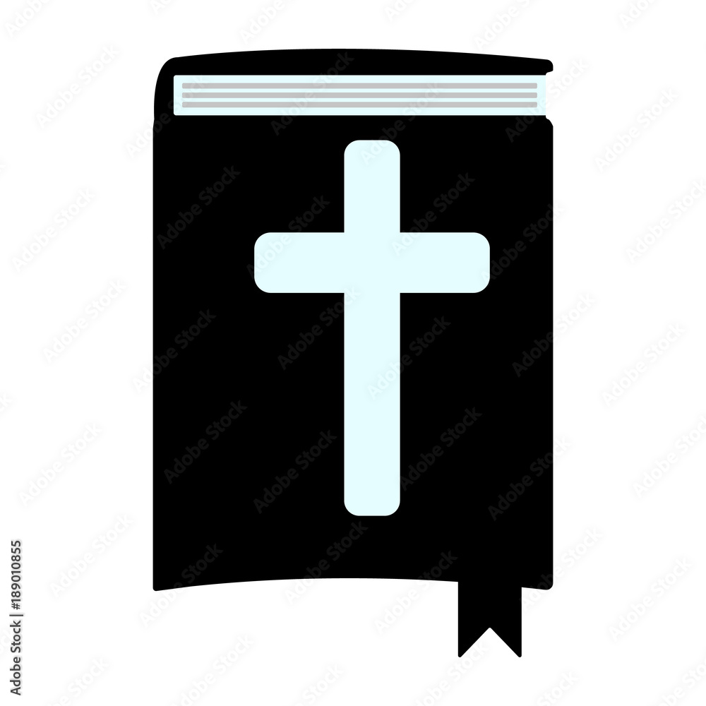Holy Bible simple icon. Isolated vector illustration Holy Bible simple icon. Isolated vector illustration
