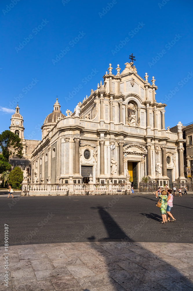 Catania, Sicily, Italy. Sant'agata Cathedral