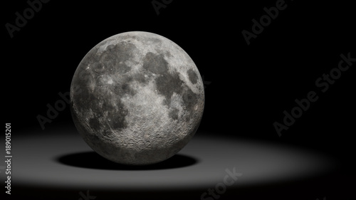 the Moon, planet Earth moon, solar system set