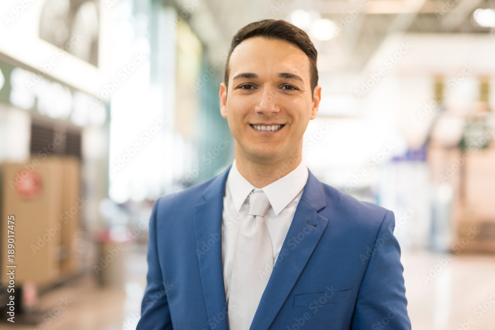 Smiling businessman Smiling businessman