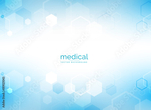 healthcare and medical background with hexagonal geometric shapes