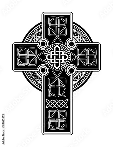 vector celtic cross