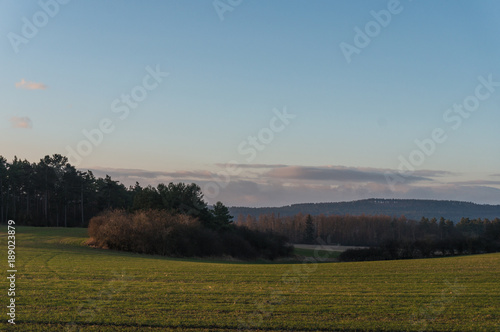 Landschaft im Winter