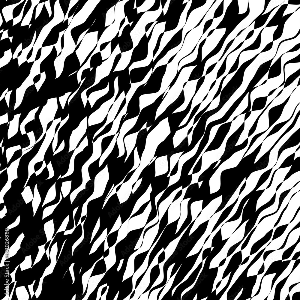 Black and White Wave Stripe Optical Abstract Background Black and White Wave Stripe Optical Abstract Background