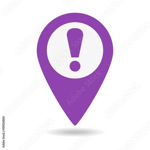 Pointer Attention sign icon