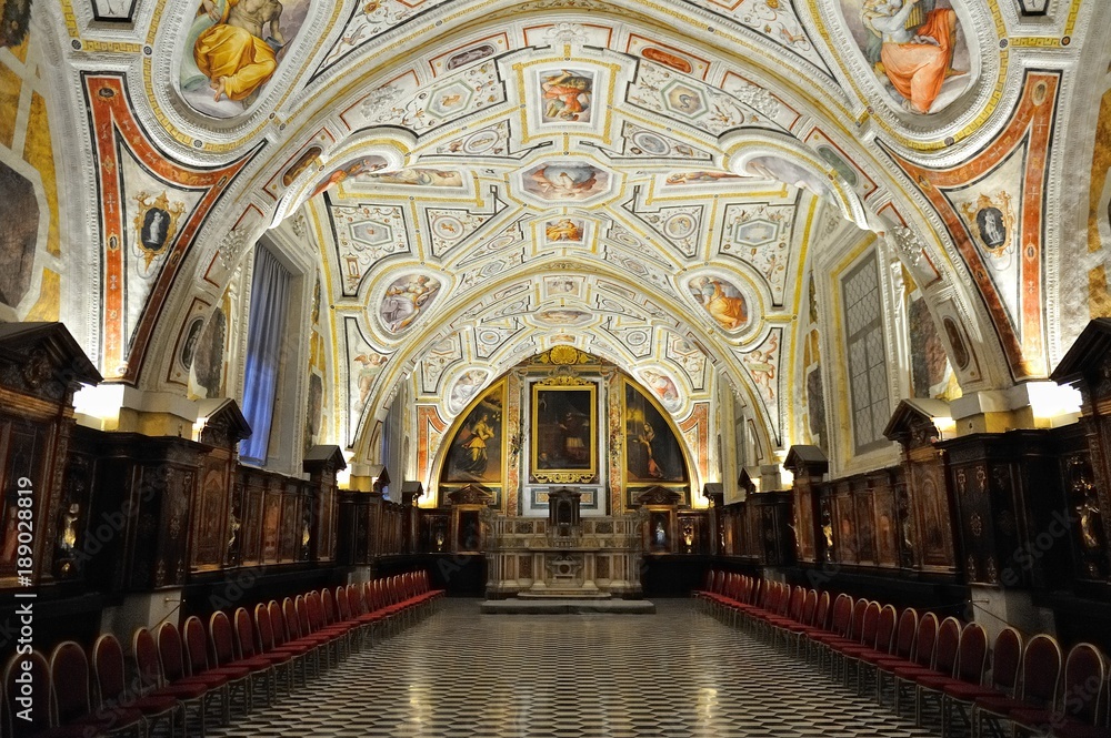 Napoli, Chiesa di Sant'Anna dei Lombardi con Sacrestia del Vasari