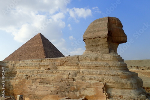 Pyramiden und Sphinx von Gizeh Kairo   gypten