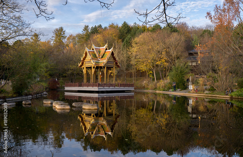 Japanese teegarden, Sendling Westpark Munich photo