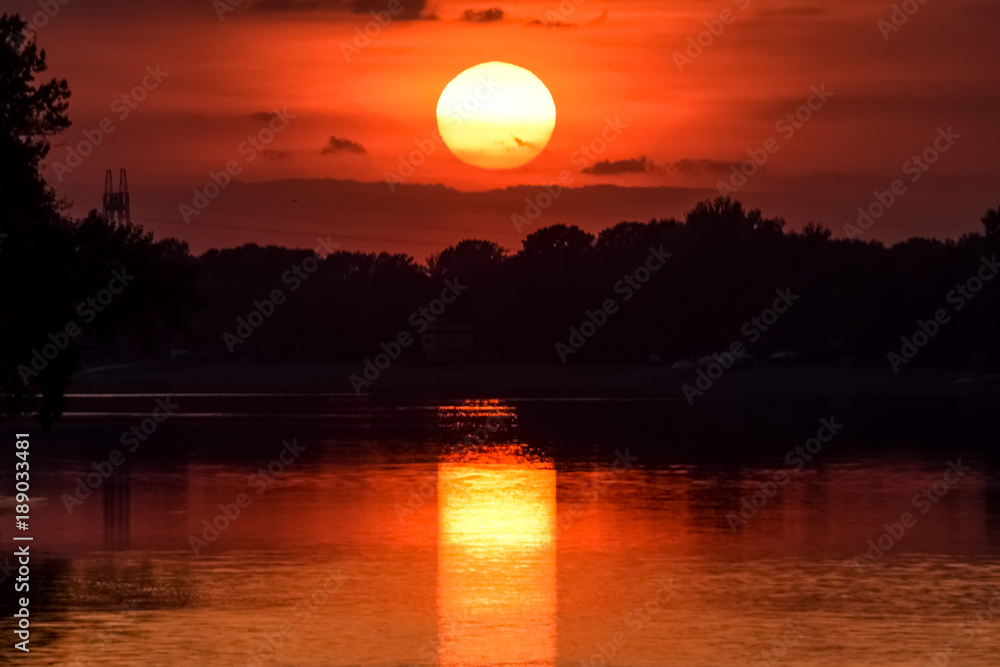 Beautiful Ada Ciganlija Lake In Belgrade Beautiful Ada Ciganlija Lake In Belgrade
