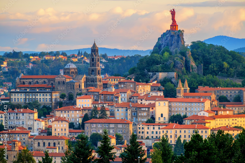 Le Puy-en-Velay Old Town, France