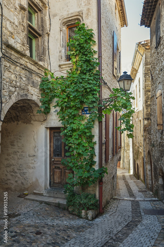 Impression of the village Viviers in the Ardeche region of France