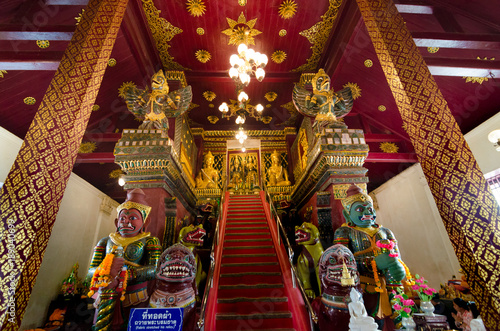 January 19, 2018 Nakhon Si Thammarat Thailand In the way to Wat Phra Mahathat Woramahawihan.