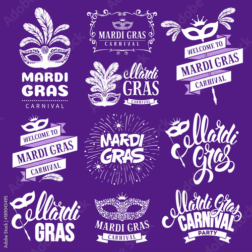 Tableau sur toile Mardi Gras