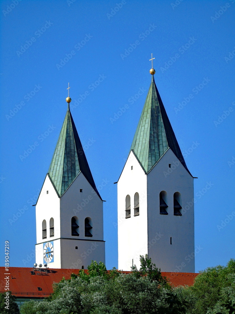 Türme FREISINGER DOM ( bei München ) Türme FREISINGER DOM ( bei München )