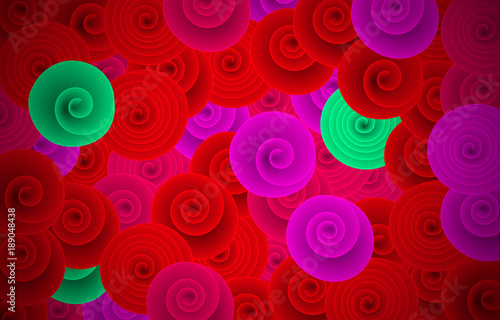 Flower abstract background. Paper flower background for valetines day, wedding,  and mothers day.