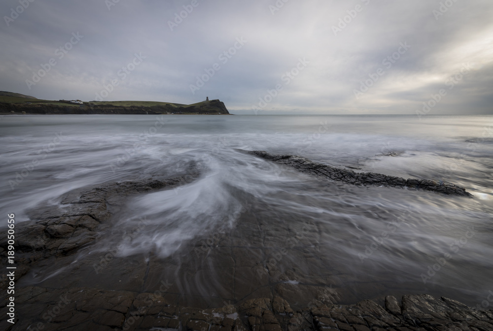 Obraz premium Kimmeridge Bay in Dorset.