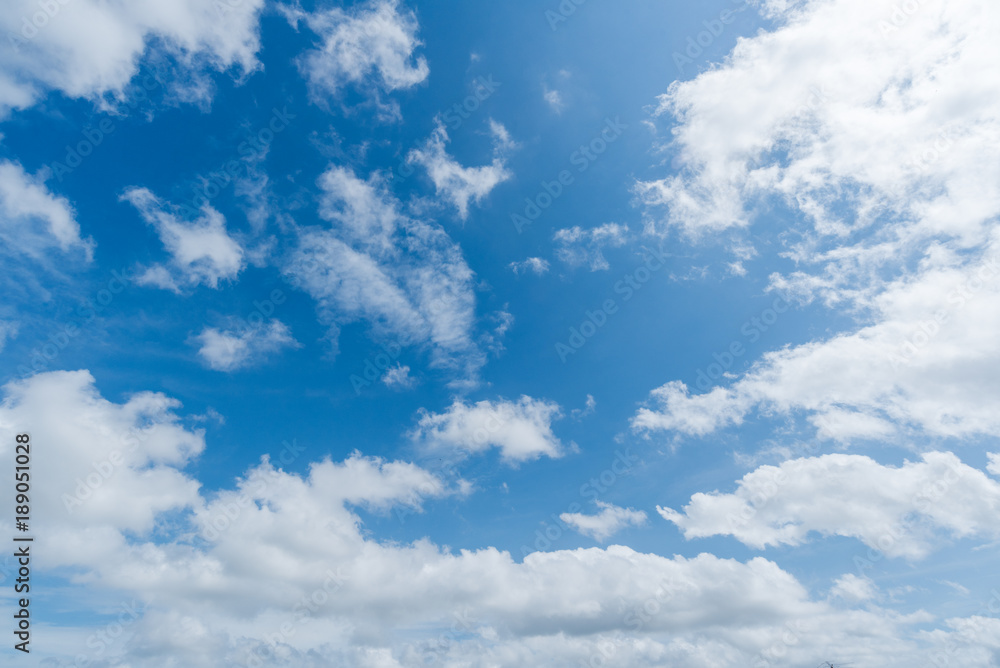 Obraz premium clear blue sky background,clouds with background.