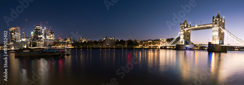 London Bridge panorama