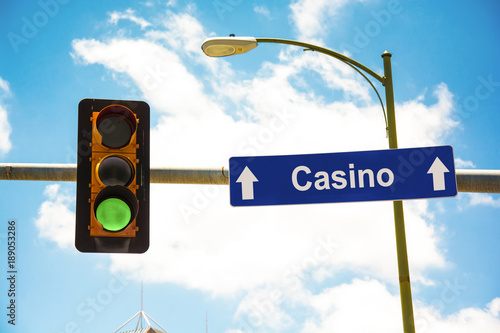 Schild 291 - Casino photo