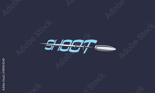 weapons, bullets, rifles, shoot, shots, emblem symbol icon vector logo