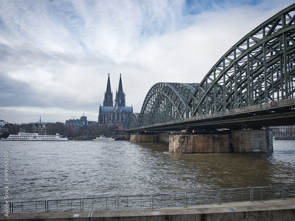 Fototapeta premium Kölner Dom 2018