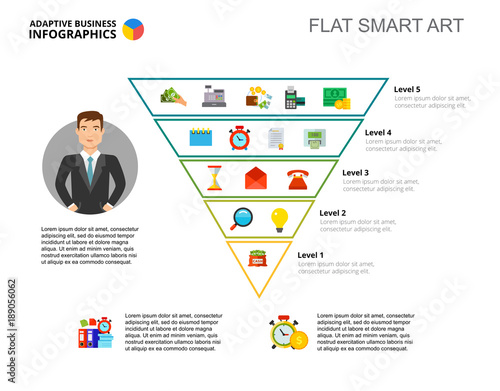 Inverted Pyramid Slide Template