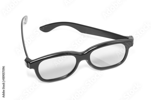 3D glasses isolated on white