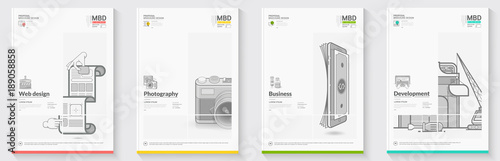 Book Cover Layout collection.