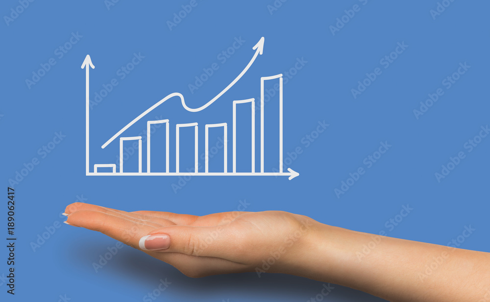 Financial graph conceptual background Financial graph conceptual background