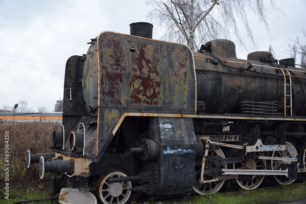 Naklejka premium Train