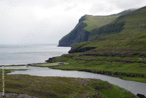 Green Fjords on Faroe Islands