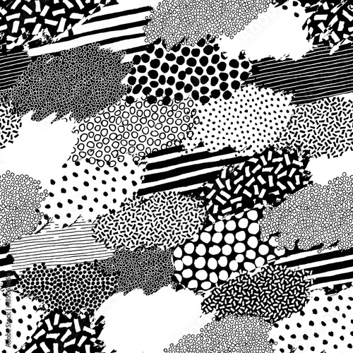 Irregular patchwork pattern