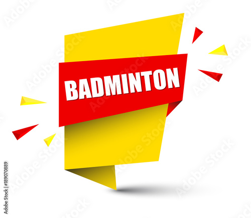 banner badminton